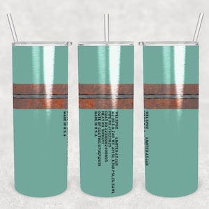 Pipeline Weld Tumbler - Sublimation - Wrap - Seamless - Pipe - Pipeline - Welder