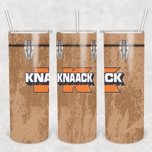 KNAACK Tool Box 20 oz Skinny Tumbler - Stainless Steel Tumbler Custom 20 oz - KNAACK Tumbler - Blue Collar - Job Site - Tool Box
