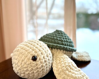 Crochet Stuffed Turtle