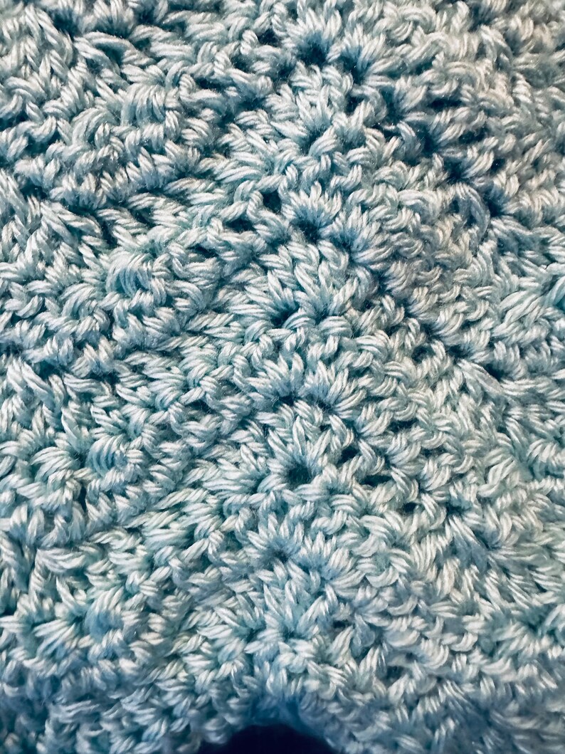 Hand-crocheted Ripple Style Baby Blanket - Etsy