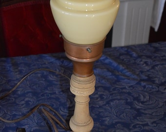 An Early Deco Electric Table Lamp