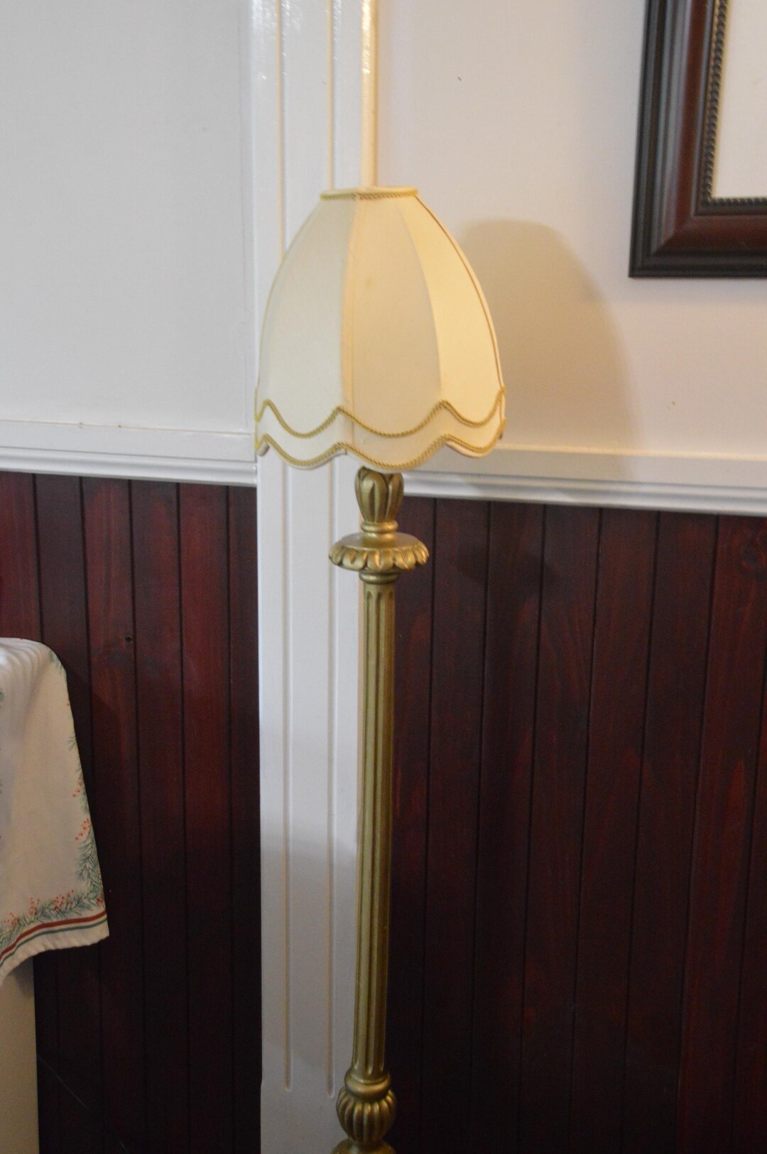 A French Tri Foot Timber Standard Lamp - Etsy