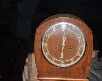 An Art Deco British Enfield Granddaughter Clock