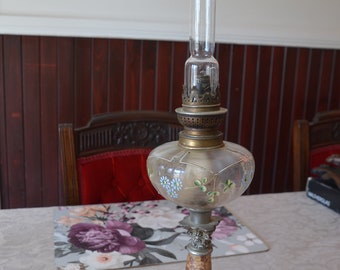 An Antique 19th Century French Oil Lamp
