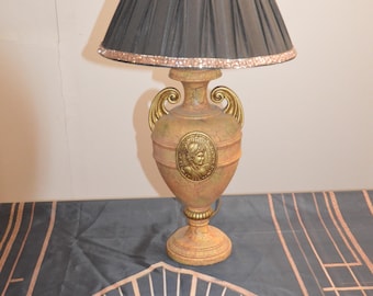 A Roman Style Urn Form Table Lamp