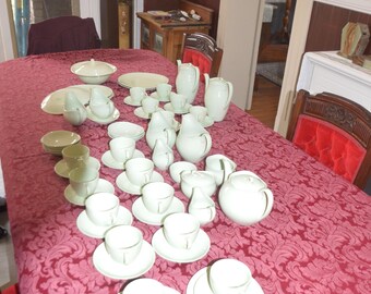 An Art Deco Johnson Bros of England Suite of Table Ware