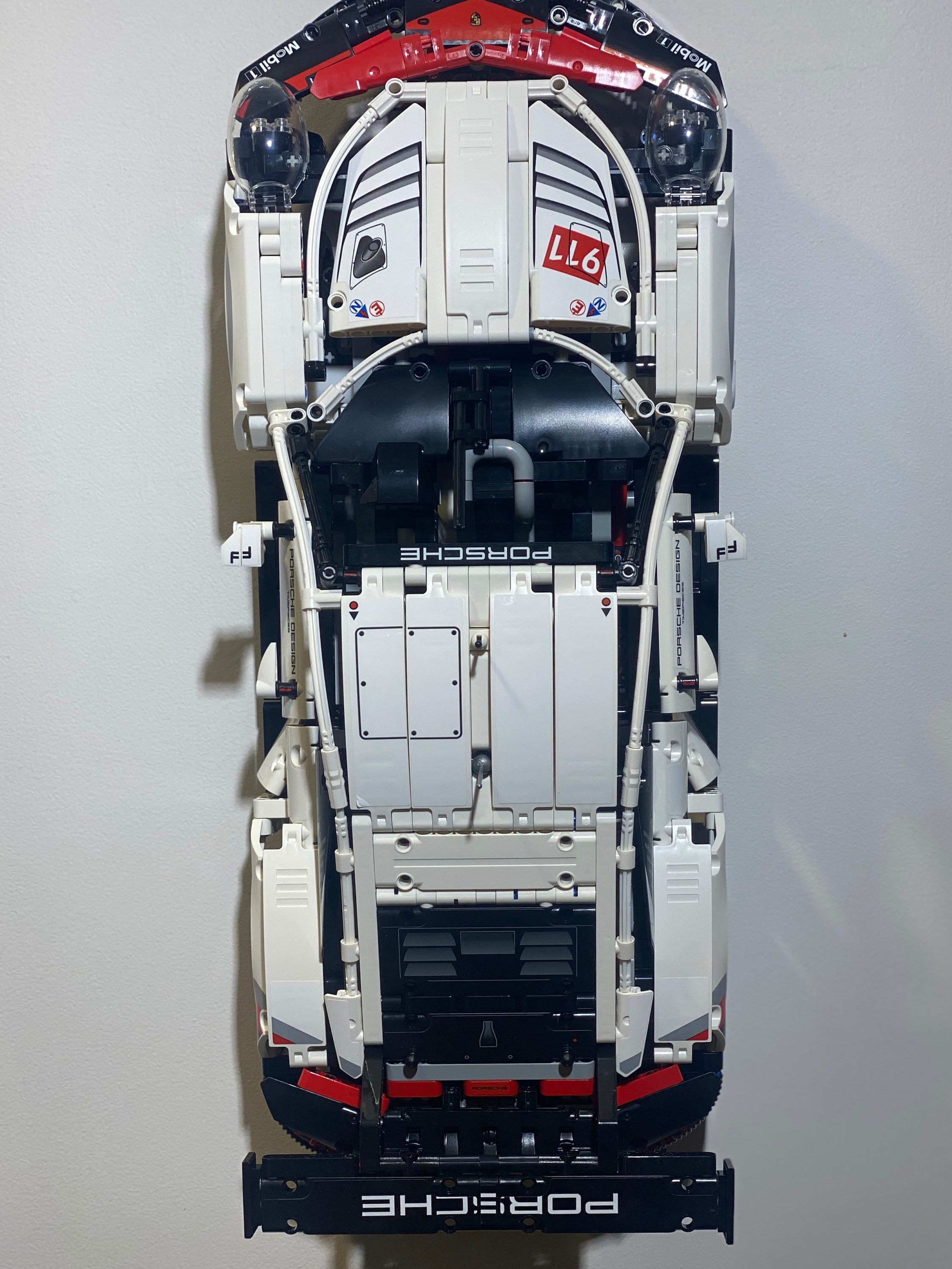 Support mural pour LEGO Porsche RSR 42096
