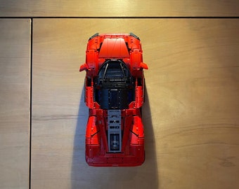 Solución de montaje en pared para Lego Technic Ferrari Daytona SP3 42143