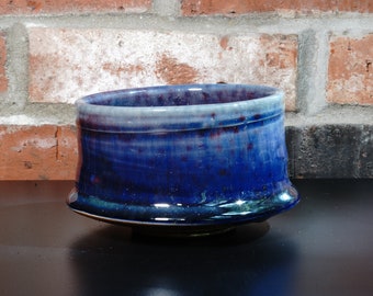 Copper Blue Tea Bowl