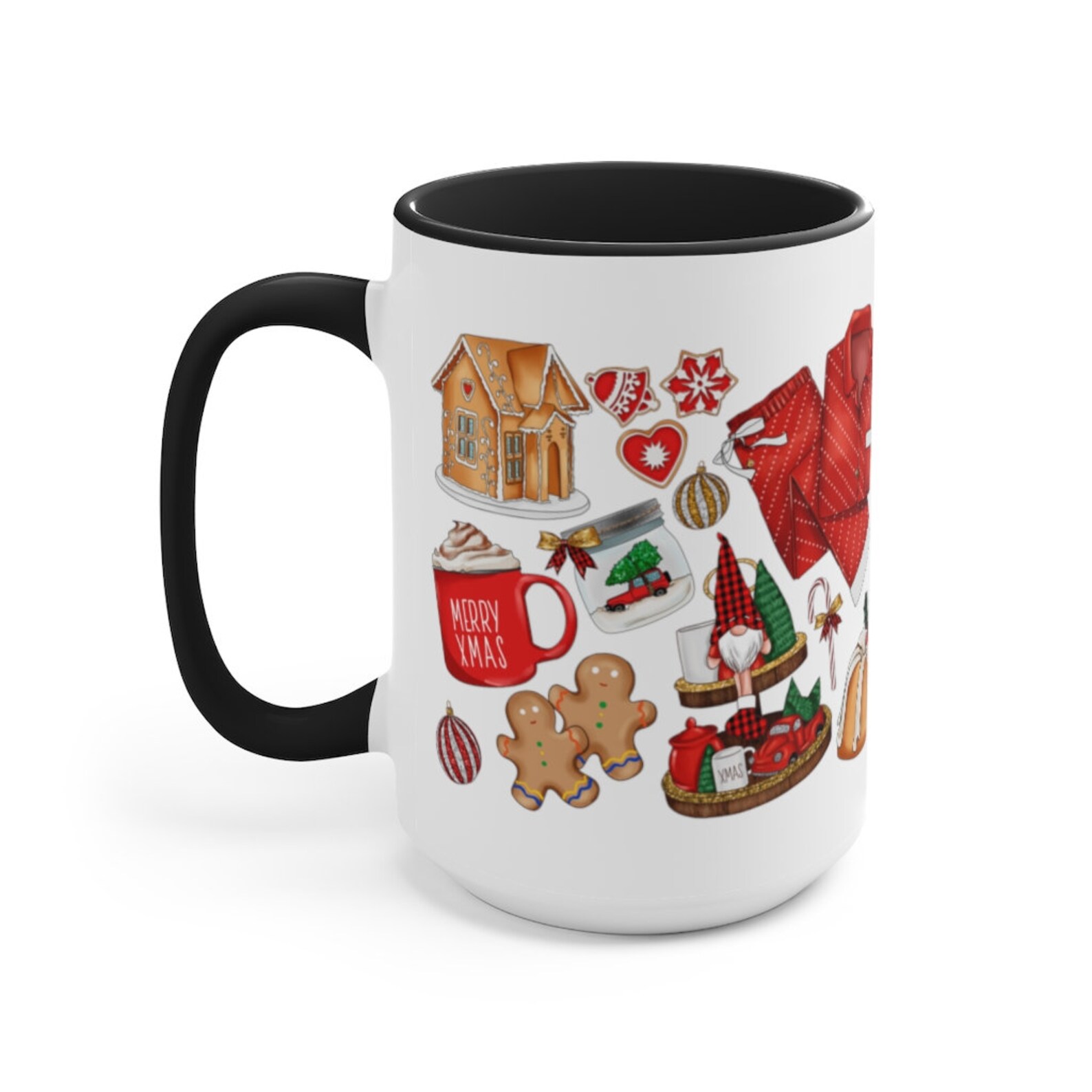 Merry Christmas Mug Holiday Gift Mug Season Greetings  Etsy