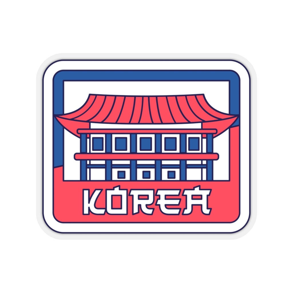 Korea Luggage Travel Sticker Laptop Sticker Travel Journal Etsy