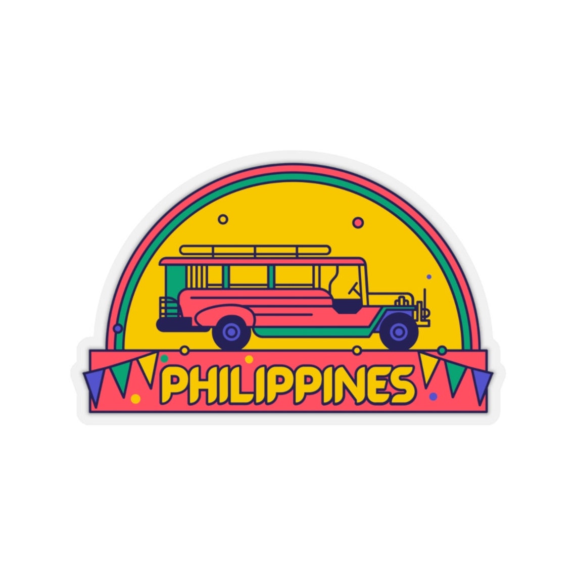 Philippines Luggage Travel Sticker Laptop Sticker Travel Etsy