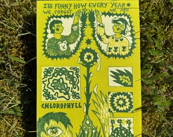 A5 Print Chlorophyll Comic