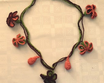 Modèle 3D de fleurs au crochet
