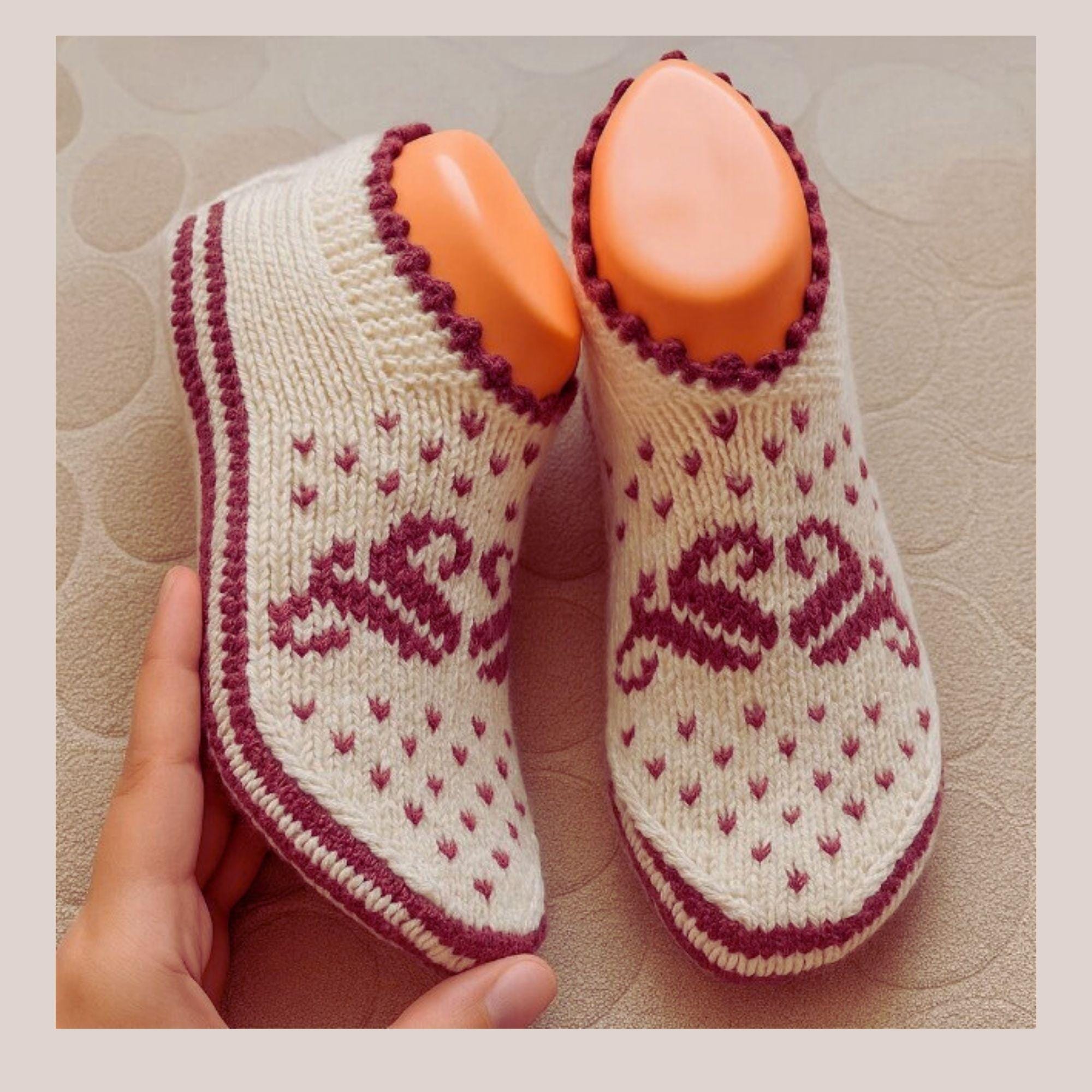 Home Boot Knitting Pattern - Etsy