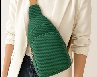 Sling Bag Sewing Pattern – Easy Crossbody Bag DIY (PDF Pattern)