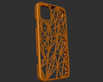 I-phone 11 3D Case Printable .STL Polygonal Web Graphic - Etsy I-phone 11 3D Case Printable .STL Polygonal Web Graphic - Etsy