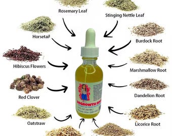 Beautybyrochglow hair growth oil all natural ingredients