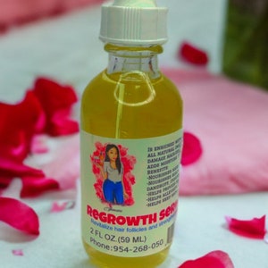 Beautybyrochglow hair growth oil all natural ingredients