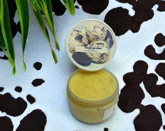 Glow whipped body butter scented vegan 4oz