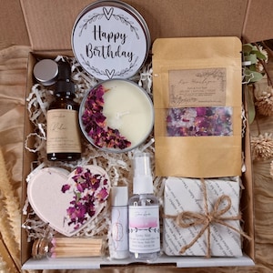 Organic Self Care Gift Box, ORGANIC, VEGAN, NATURAL, Organic Skin Care, Pick Me Up Gift, Gift For Her, Pamper Gift Set