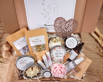 Organic Pregnancy Gift Box: Vegan New Mom Self-Care Set