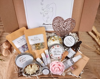 Organic Natural Pregnancy Box, ORGANIC, VEGAN, NATURAL, New Mum Gift Box, Postpartum Self Care,