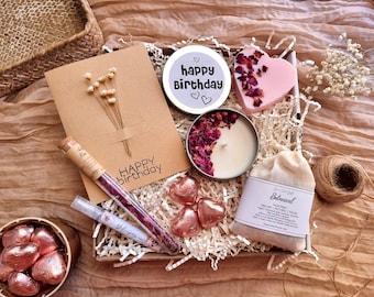 Happy Birthday Gift Box, ORGANIC, VEGAN, NATURAL, Organic Skin Care