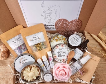 Organic Pregnancy Care Package, ORGANIC, VEGAN, NATURAL, Mum To Be, New Mum Self Care, Postpartum Gift, Spa Kit For Mum