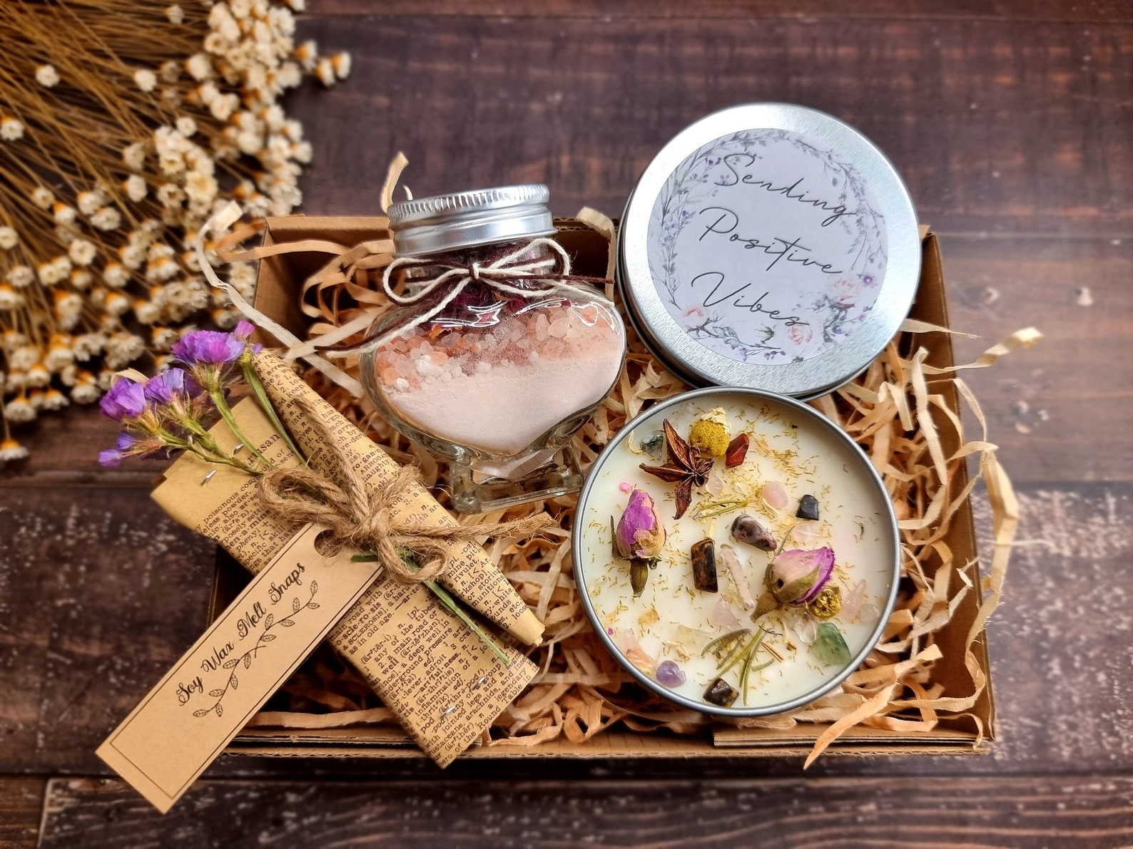 Organic Spa Gift Box Set ORGANIC VEGAN NATURAL Bath Gift Etsy Australia