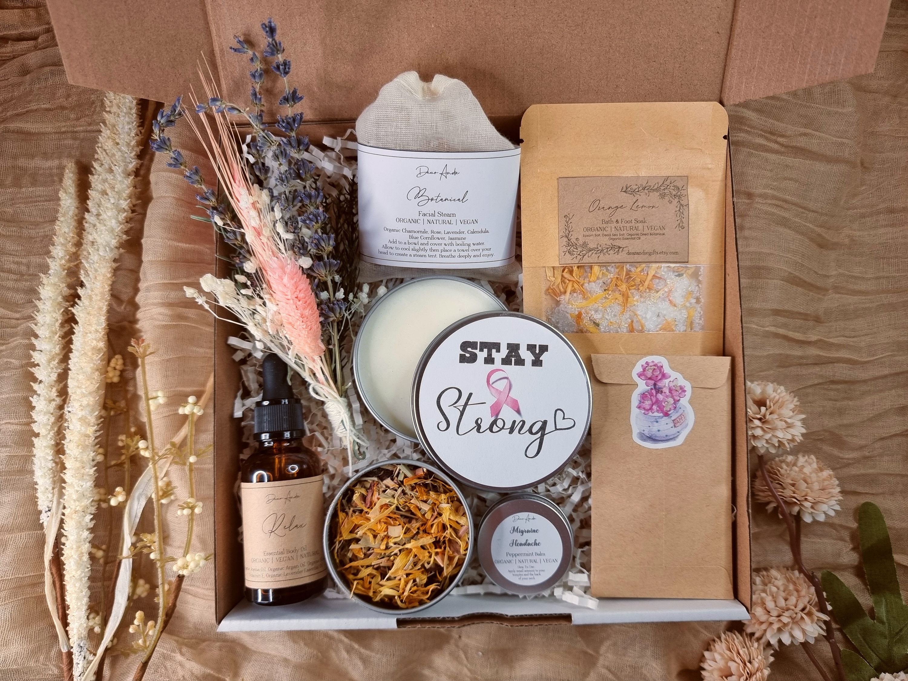 Self Care Gift Box, Comfort Care Package, Cancer Care Package, Mom