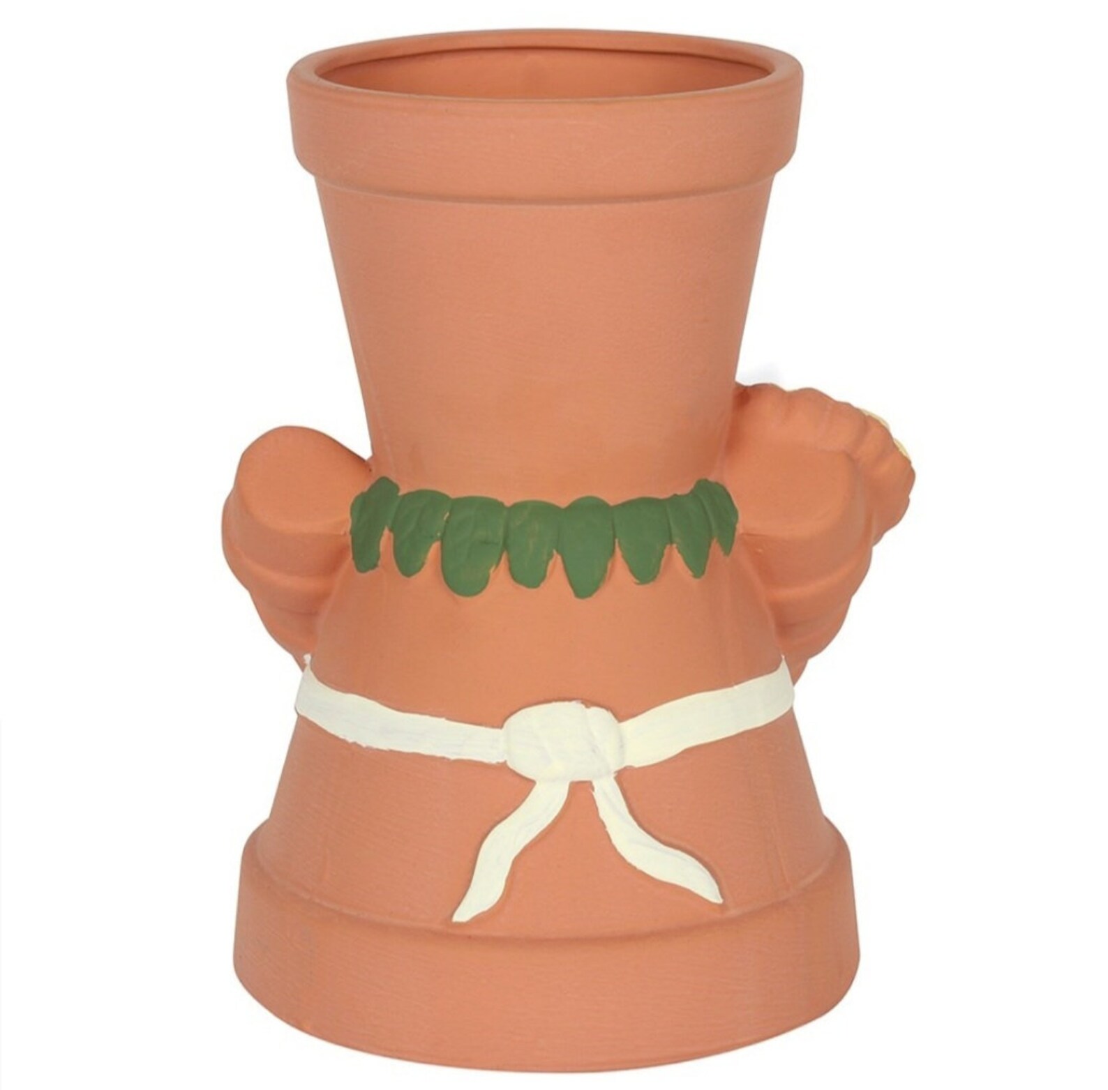 Extra Large Terracotta Pot Man With Sunflower Etsy