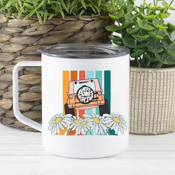 Travel Mug Handle Etsy