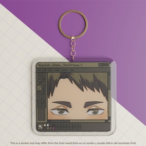 Haikyuu! Acrylic Keycharm: Karasuno, Shiratorizawa, Inarizaki Team