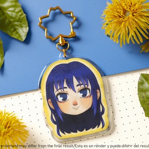 Acrylic Keycharm TERUHASHI with glitter, SAIKI // SALE