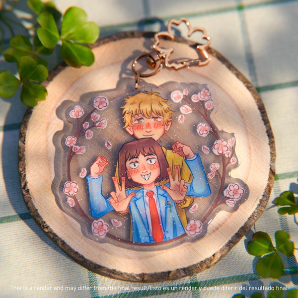 Skip and Loa.fer Acrylic charm Shima y Mitsubi // PREORDER