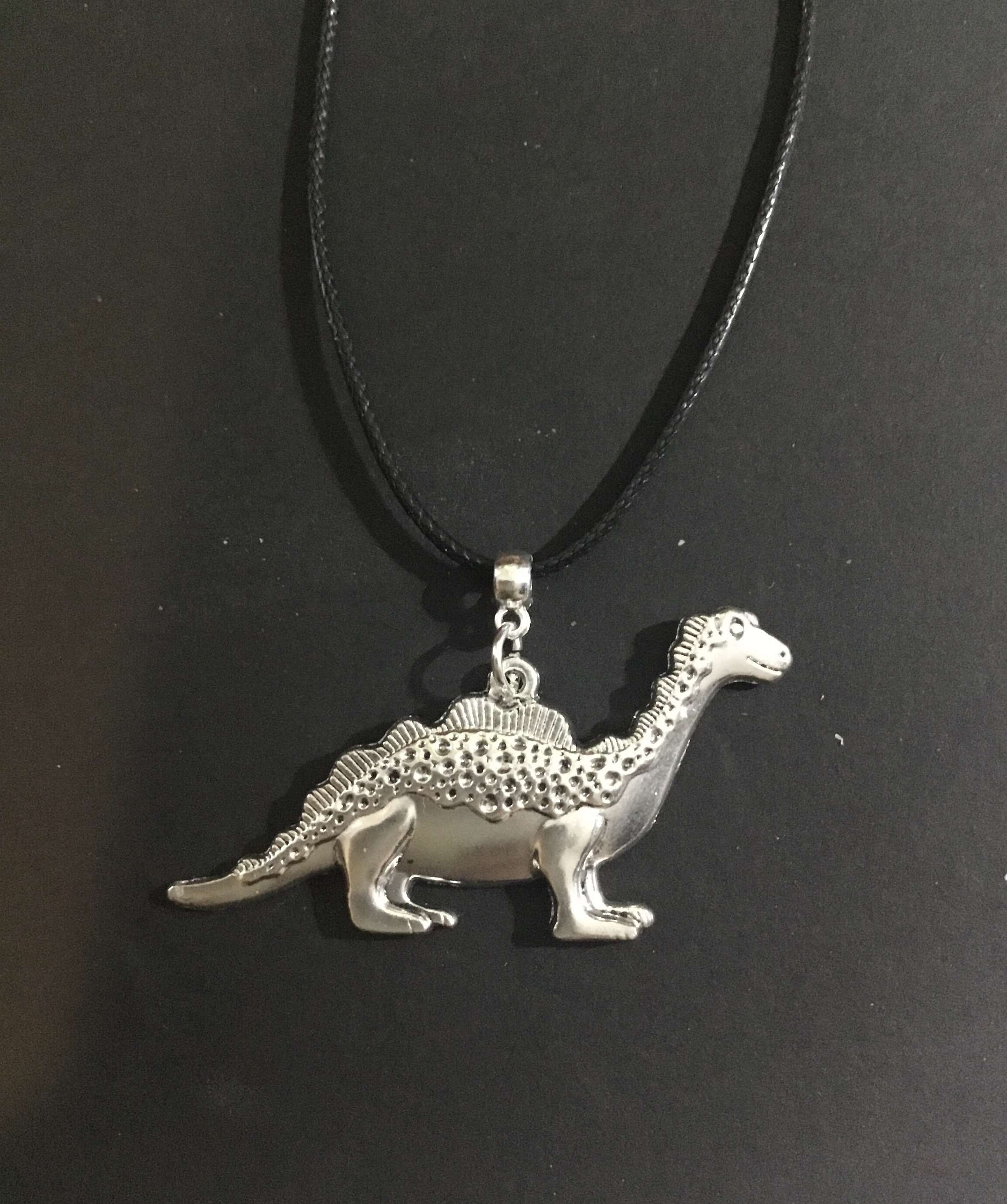 Large dinosaur necklace novelty gift Etsy