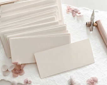 Blank Ivory Place Cards, Smooth Ivory Cards, Calligraphy Essentials, Wedding DIY Place Cards, Calligraphy Name Cards