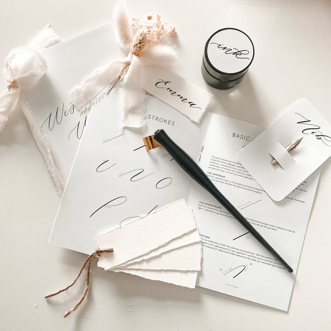 Mini Calligraphy Starter Kit - Magnolia