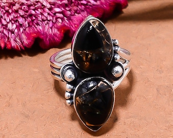 DAVIDHEESHEE Native American Navajo Turquoise Sterling Silver