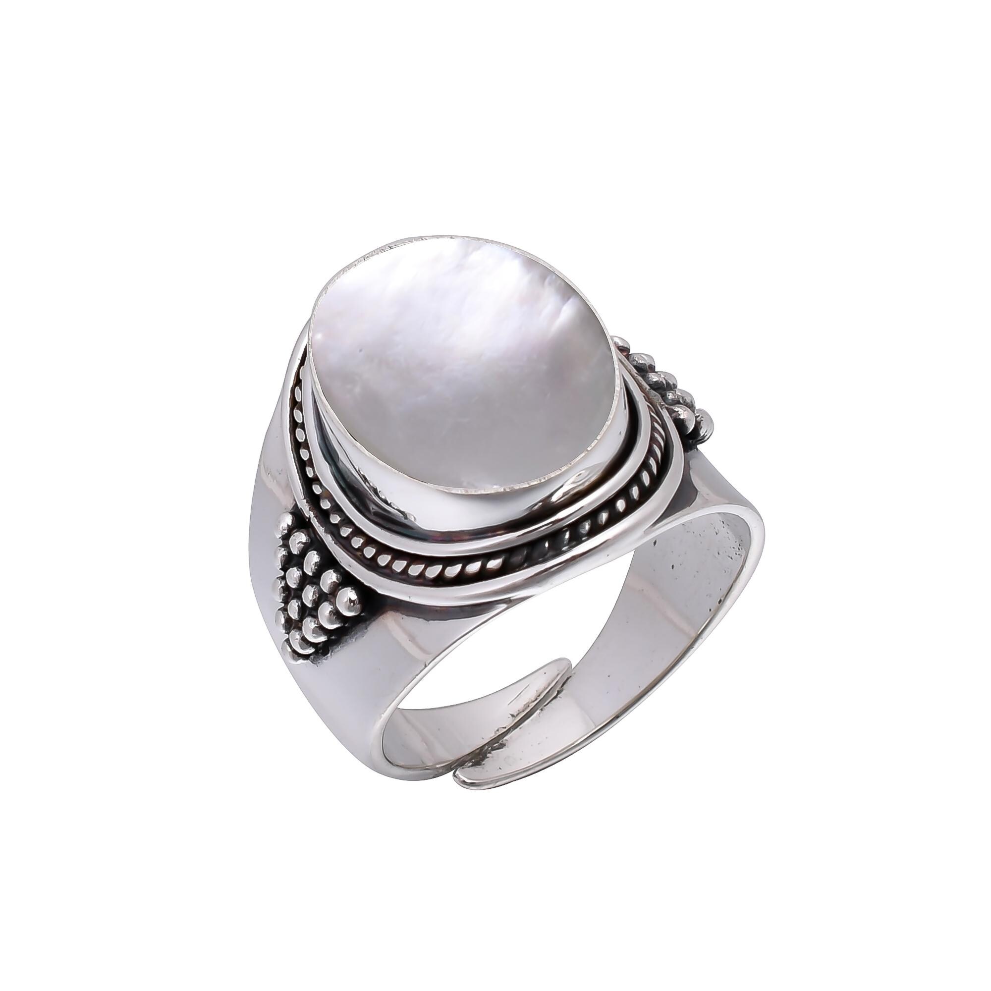 Turnt Silver Rings Sterling Silver Ring Handmade Solid 925 Sterling Silver Spinner Ring ...