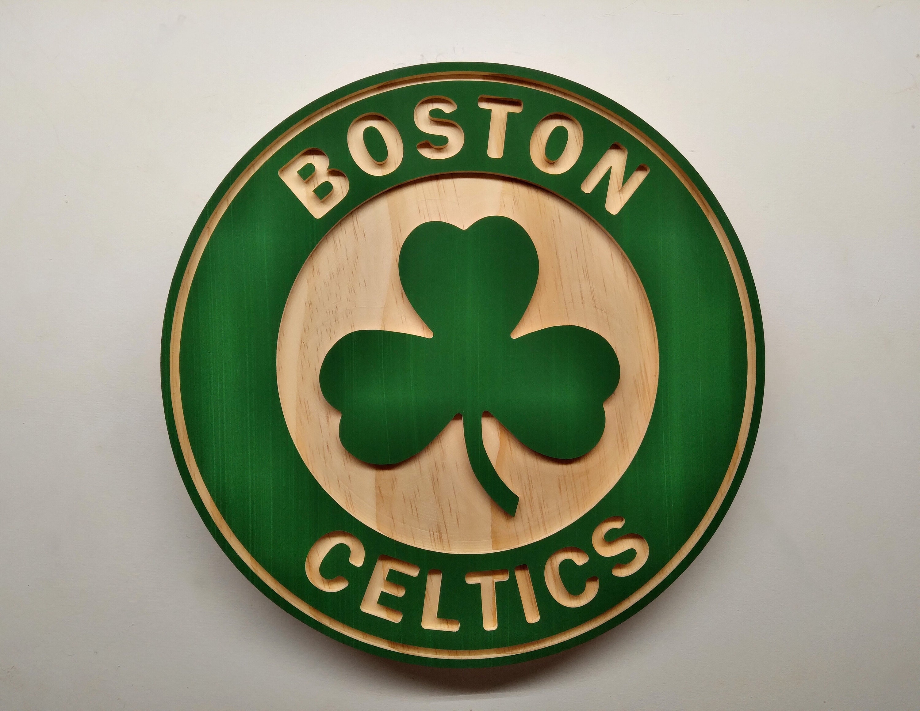 Boston Celtics Retired Jersey Wood Signs!! Your Choice of Player and Size!