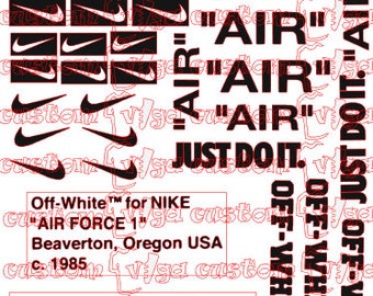 off white stencil air force 1