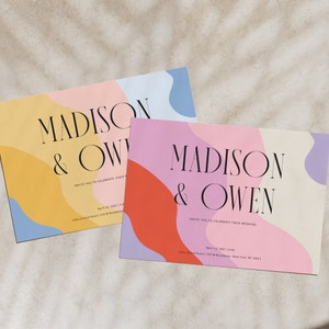 Canyon Wedding Invitation Suite Sample | Wedding Invitation