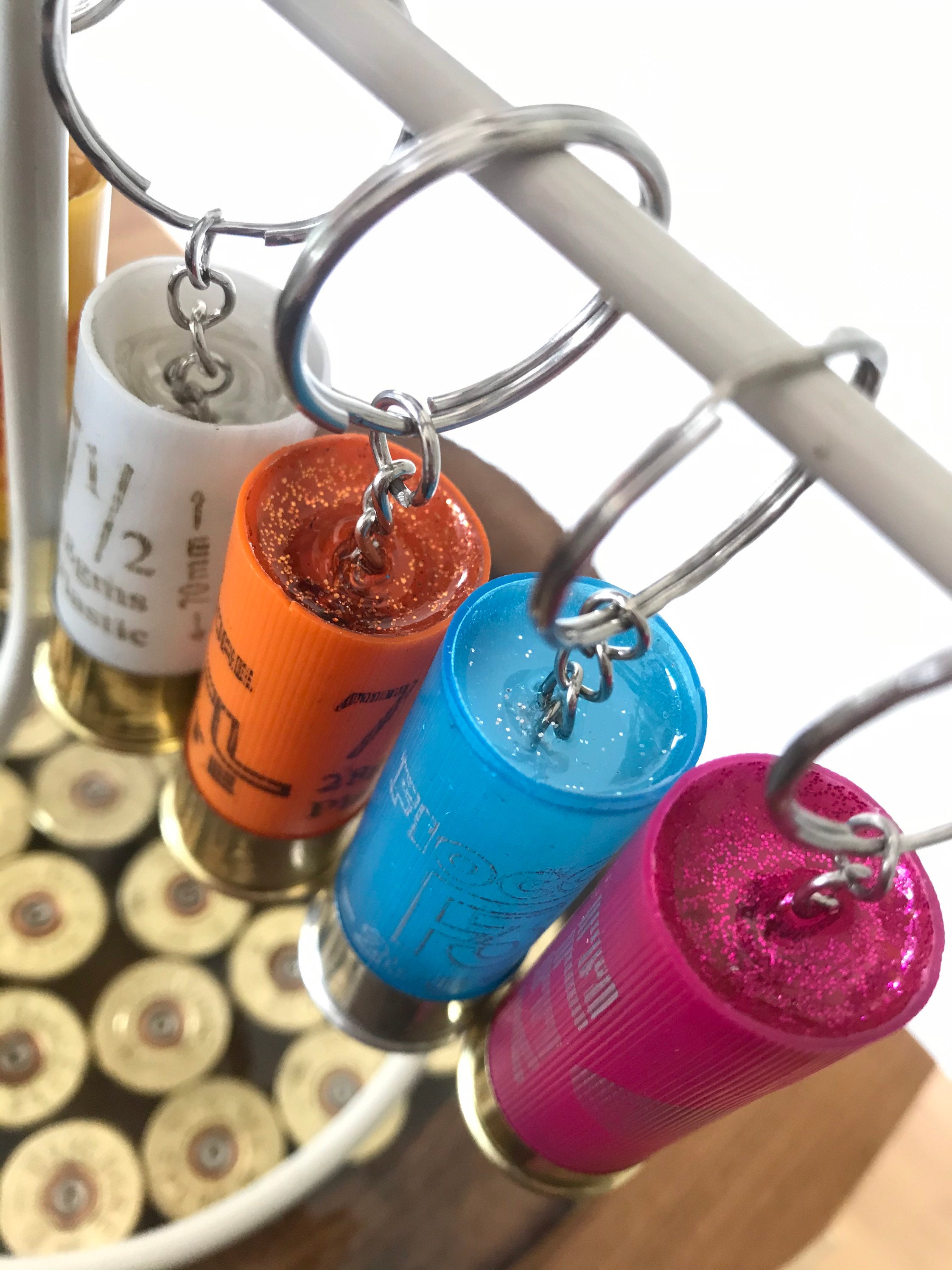 Shotgun Cartridge Keyring Handmade. Country Gift Farmer Etsy UK