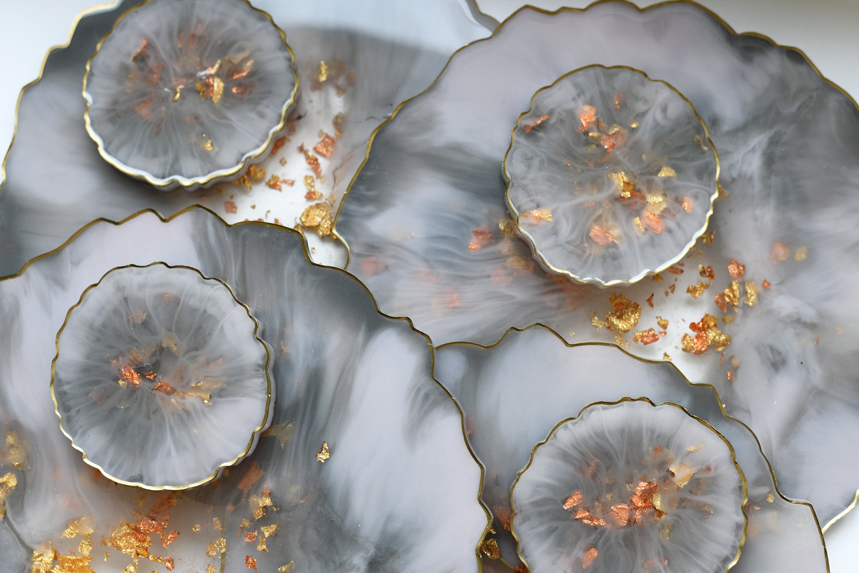 Custom Resin Placemat Pick Your Own Colours Personalise Etsy