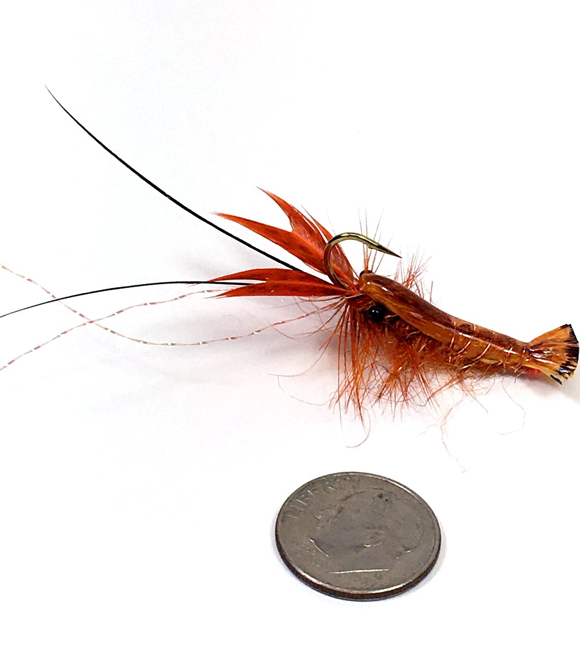 Crayfish Crawfish Fly Pattern Crawdad Orange Size 6 3 pack Etsy
