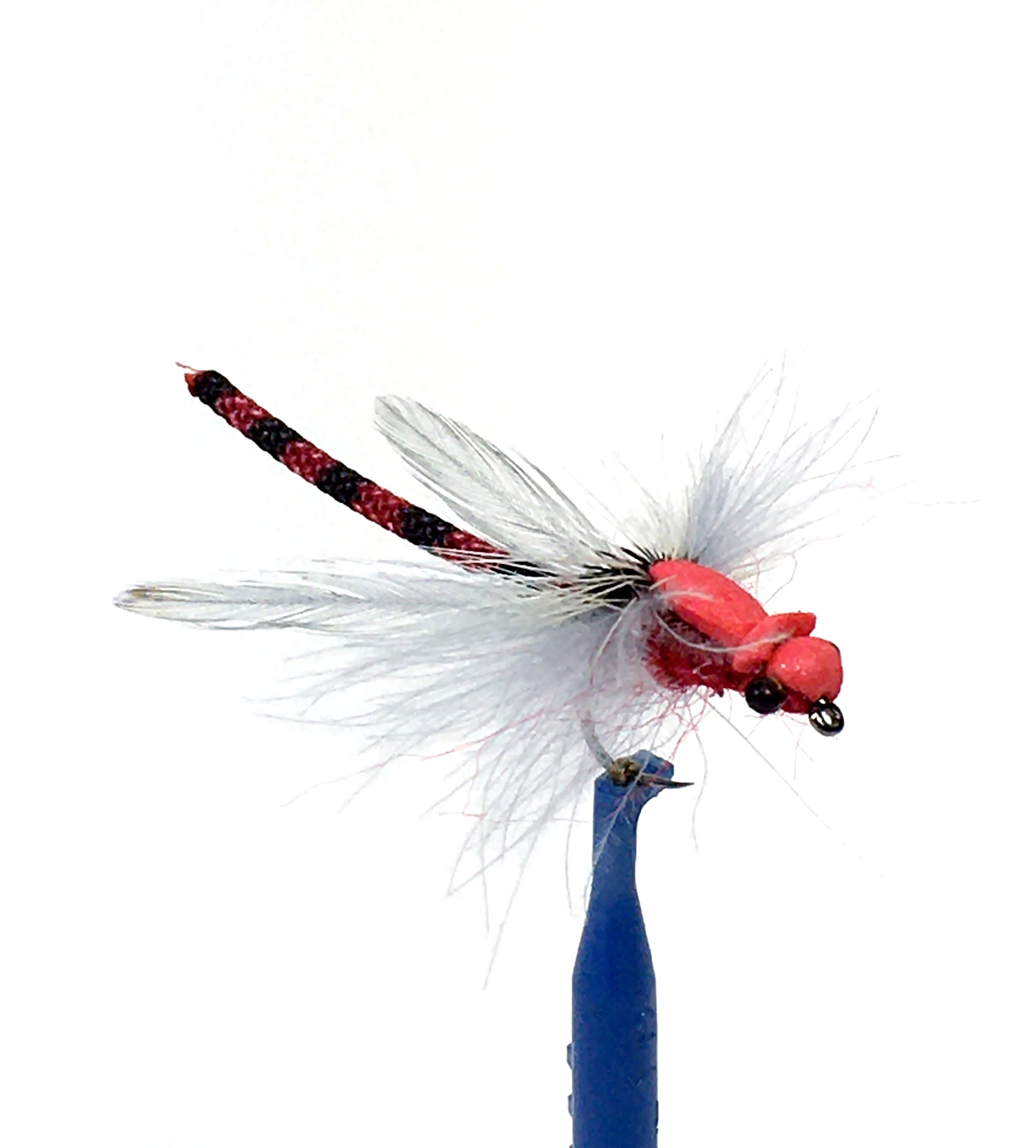 Adult Damsel Fly Dragonfly pattern Realistic Red Set of 3 Etsy