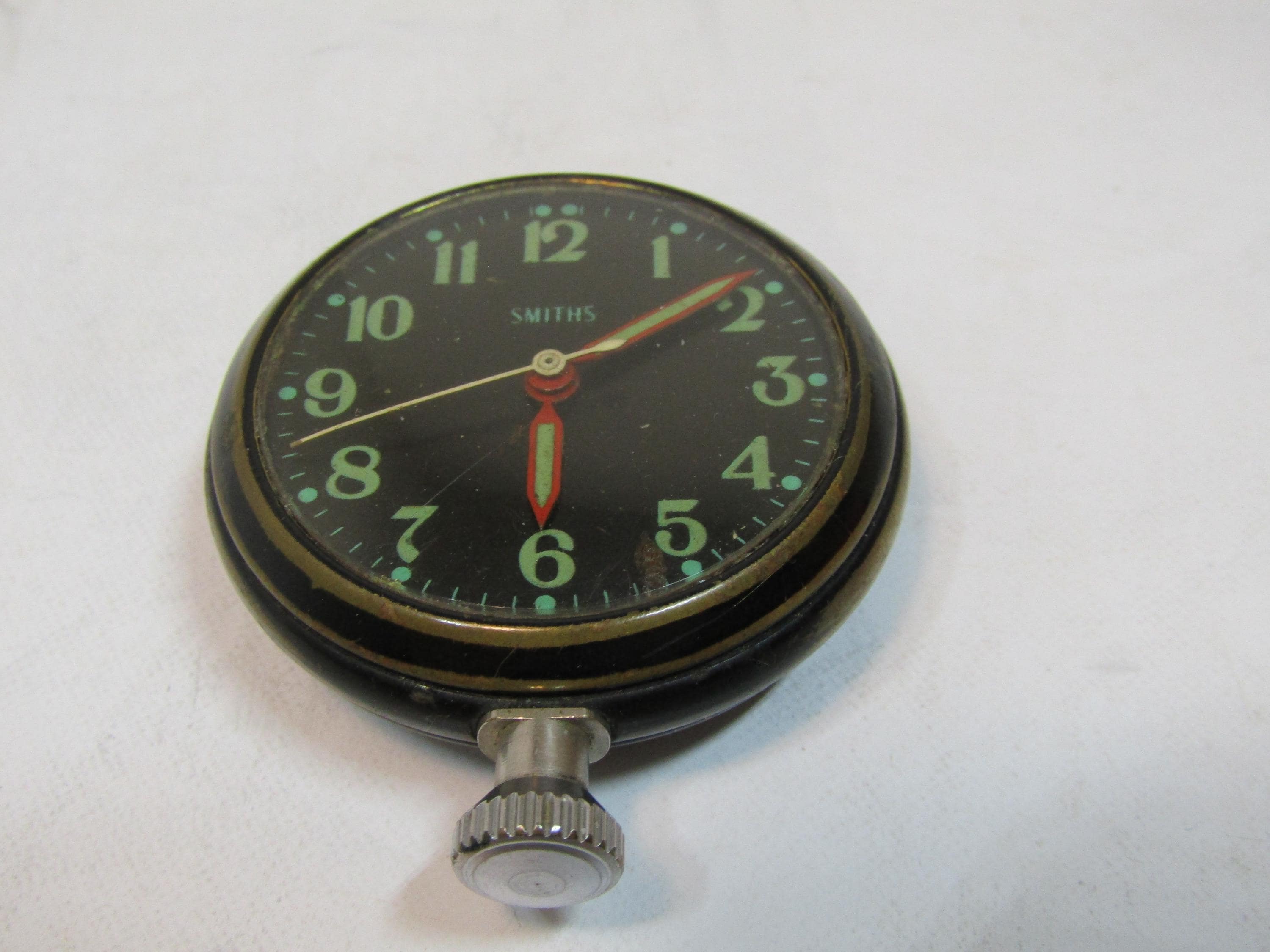 Montre De Poche Smiths Vintage Années 50 - Or, Acier, Avec Boîte D'origine