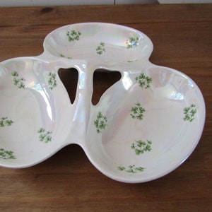 Porcelain dish Shamrocks - Lovely Vintage Royal Winton - Irish